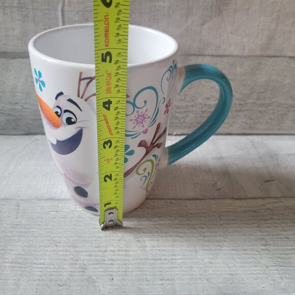 Disney Frozen Olaf Ceramic Mug 12 Oz Featuring "I Love All Things Warm" Design B - Picture 6 of 6